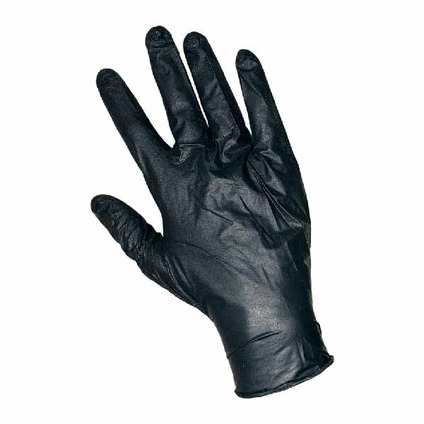 Guantes Desechable Indust. Negro